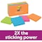 Post-It Notes, Sprstcky, 3X3, 12Pk, Ast MMM65412SSUC - alternate 3